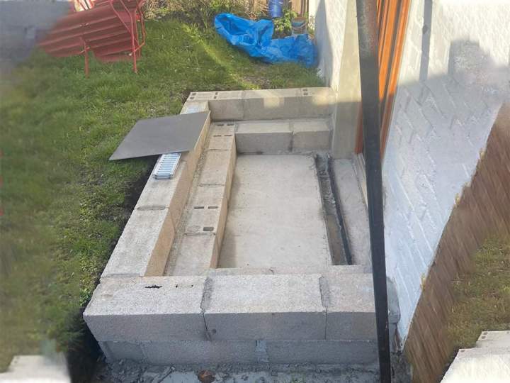 Petite maçonnerie à Saint-Valery-sur-Somme